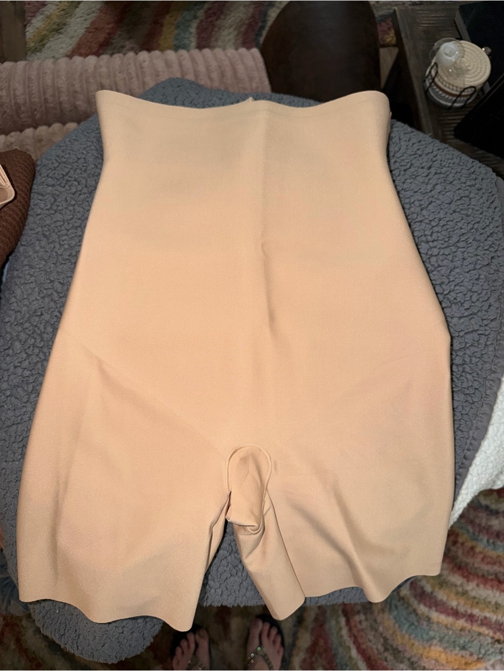 SKIMS High-Waist Sculpting Shorts in Clay NWT
